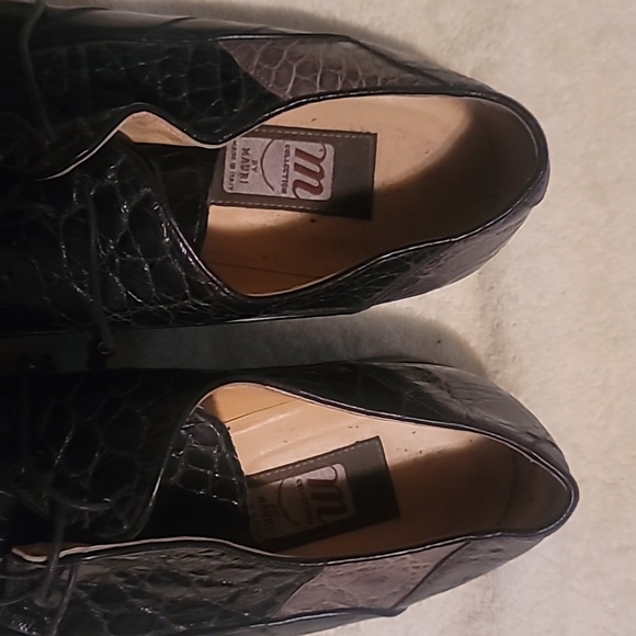 Mauri mens alligator shoes size 12 - Picture 2 of 5